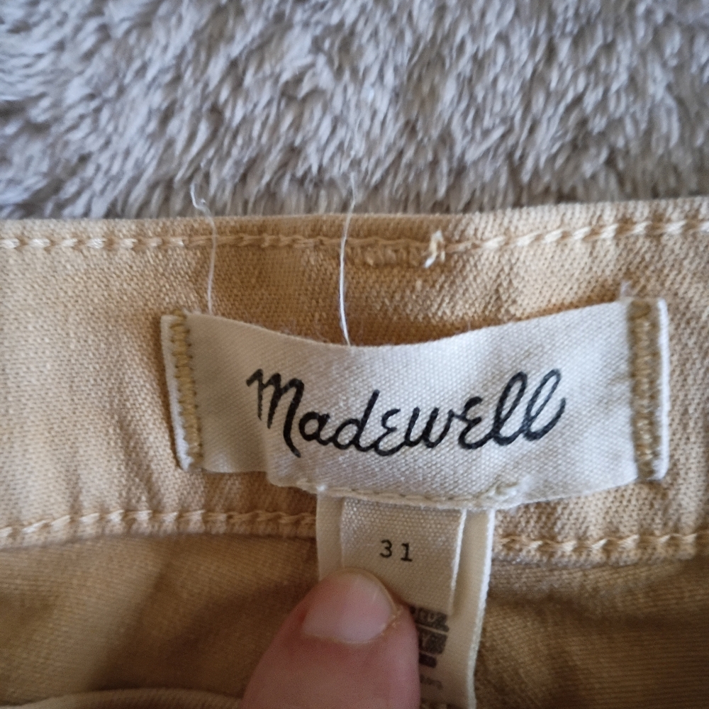 Madewell Wide-Leg Pants in Beige - Picture 4 of 7